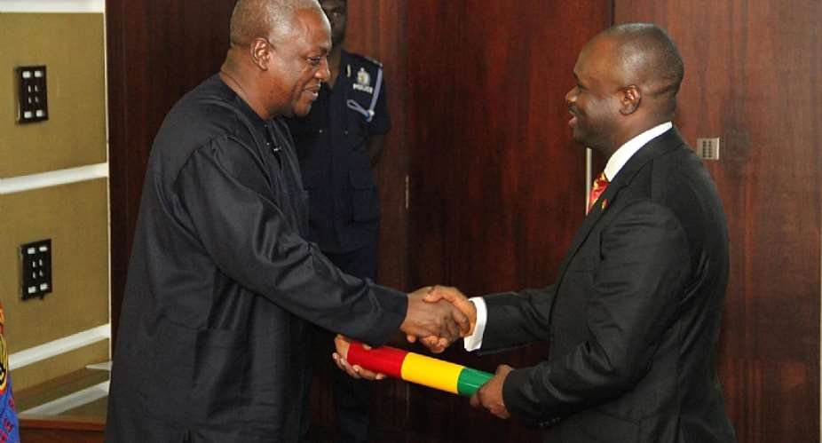 Omane was a true friend, a younger brother and a loyalist — Mahama eulogises late Defence Minister