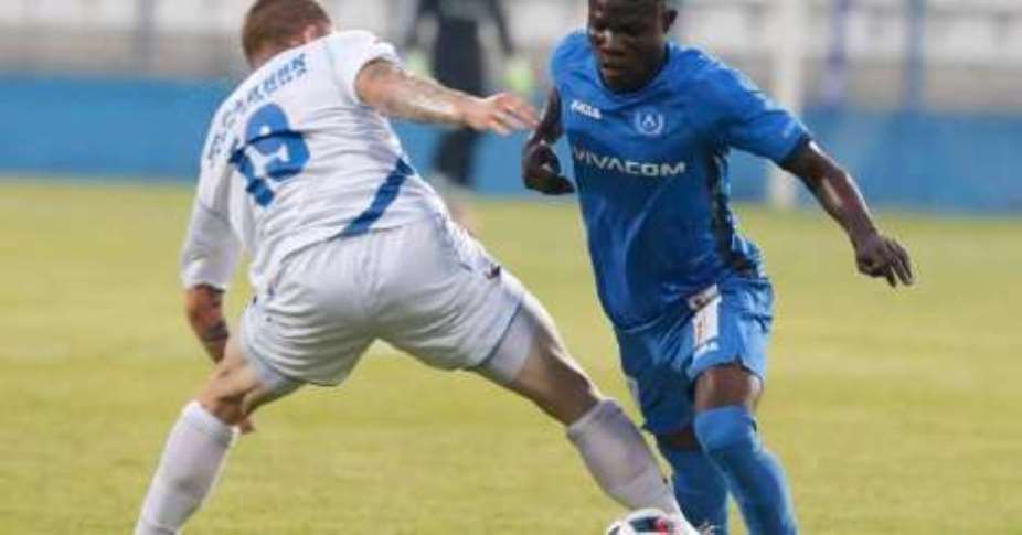 Francis Narh: Ghanaian midfielder scores for Lokomotiv Sofia in Bulgarian top-flight