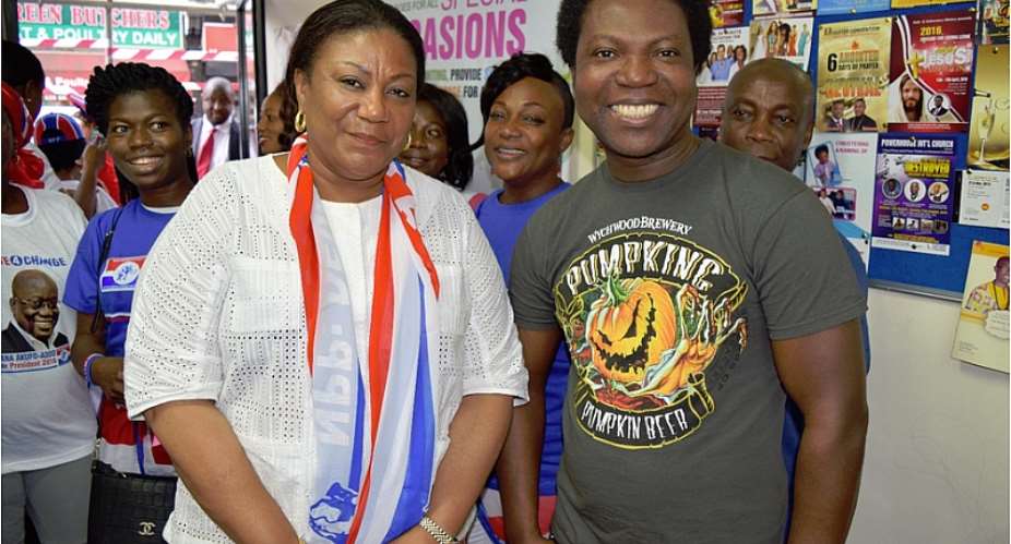 Rebecca Akufo-Addo Visits Ghanaian Owned Businesses In UK