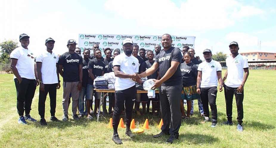 Betway Makes Donation To Golden Ahafo Deaf FC Ahead Of Talent Search In Sunyani