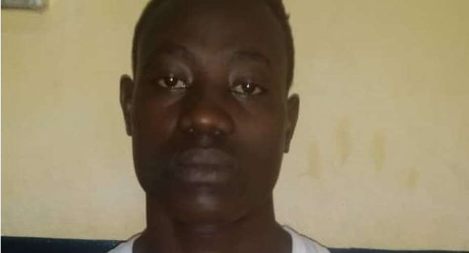 Suspect Fuseini Shamsudeen , arrested for murder