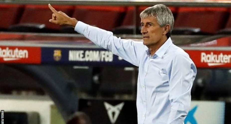 Barca Coach Setien Not Worried Napoli Game Could Be His Last