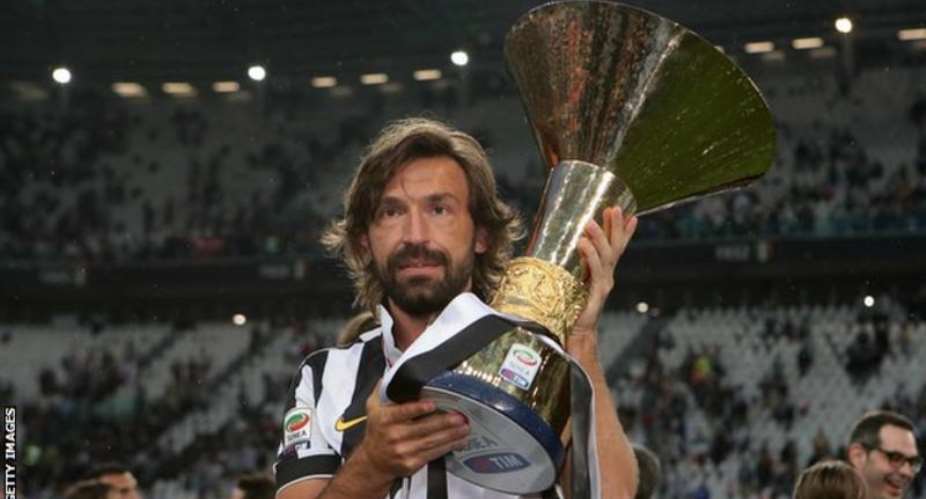 Andrea Pirlo won four Serie A titles, a Coppa Italia and two Italian Super Cups at Juventus