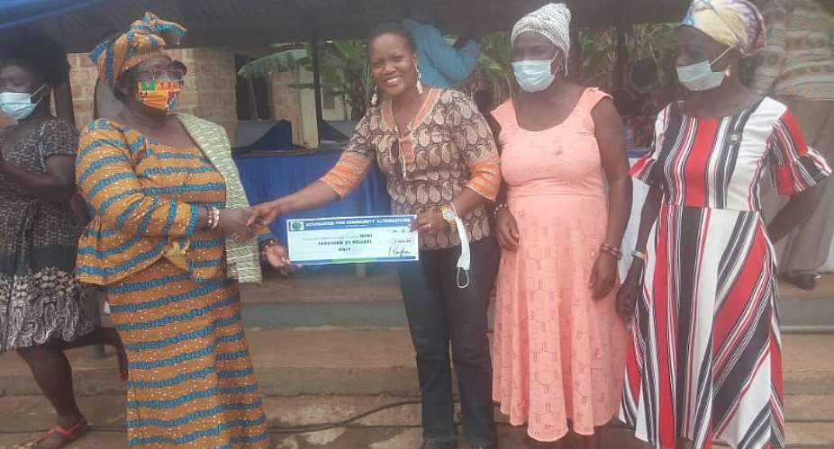 ACA gives 27,000 grant to three communities in Fanteakwa