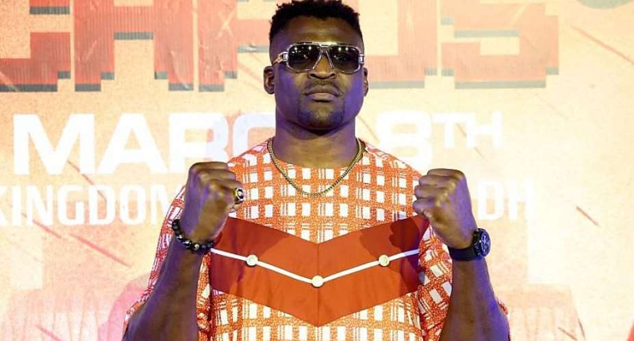 Getty ImagesImage caption: Francis Ngannou has 12 knockouts in 17 wins in MMA