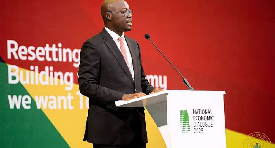 Minister for Finance, Dr. Cassiel Ato Forson