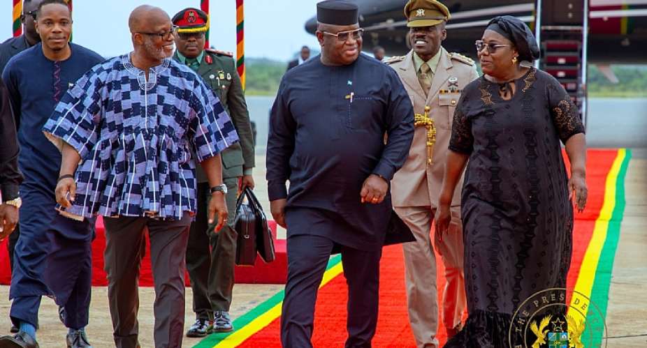 Helicopter crash: Sierra Leone President Maada Bio in Ghana to commiserate with Mahama