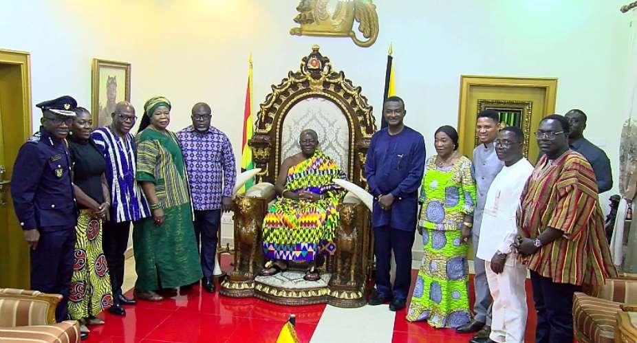 Widen tax net to informal sector – Otumfuo urges GRA