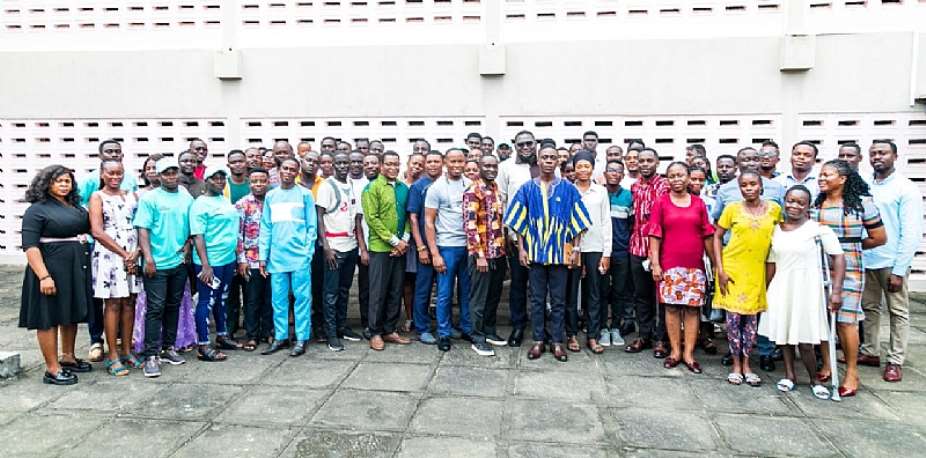 Ghana Youth Federation launches Eastern Regional Chapter, outdoored interim executives