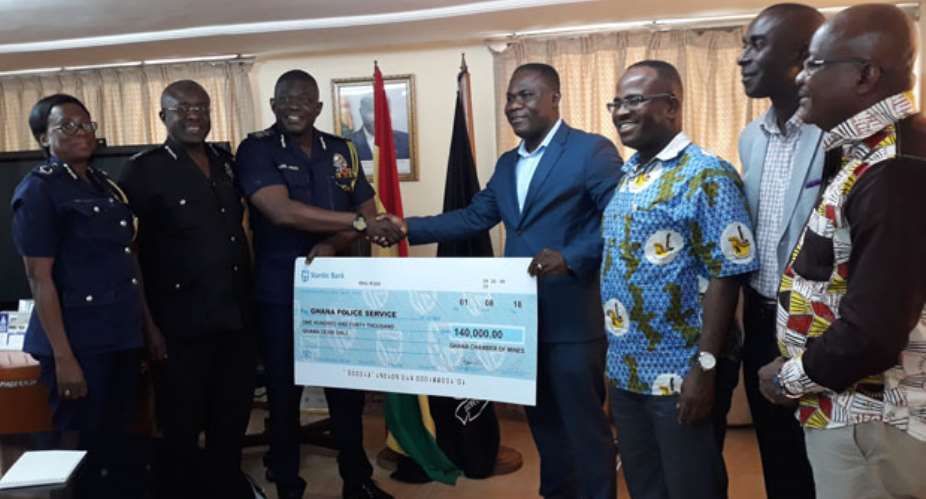 Police Gets 140k From Chamber Of Mines