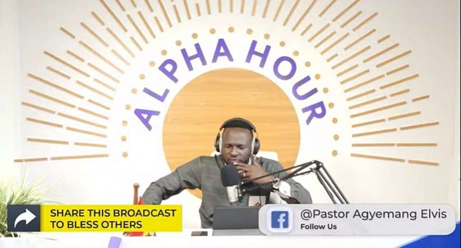 Alpha Hour Convenor, Pastor Elvis Agyemang