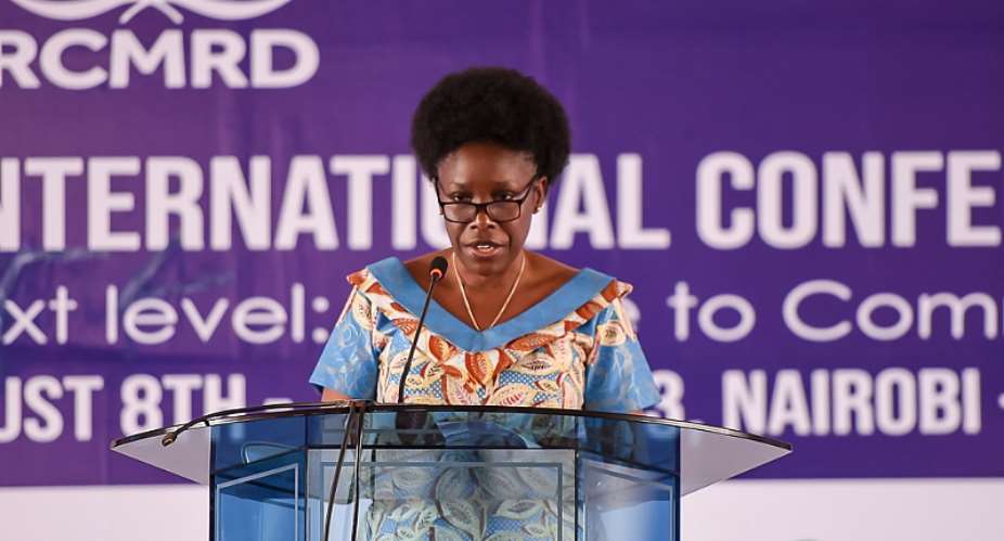 Judith Nabakooba, Chairperson, RCMRD Conference of Ministers