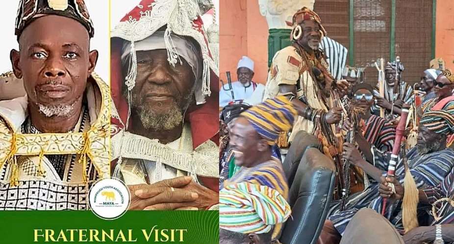 Royal Diplomacy: Yagbonwuras Historic Courtesy Call at Nayiri Palace