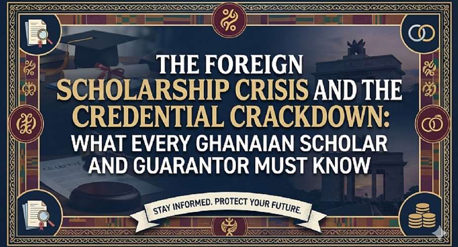 The Foreign Scholarship Crisis and the Credential Crackdown: What Every Ghanaian Scholar and Guarantor Must Know