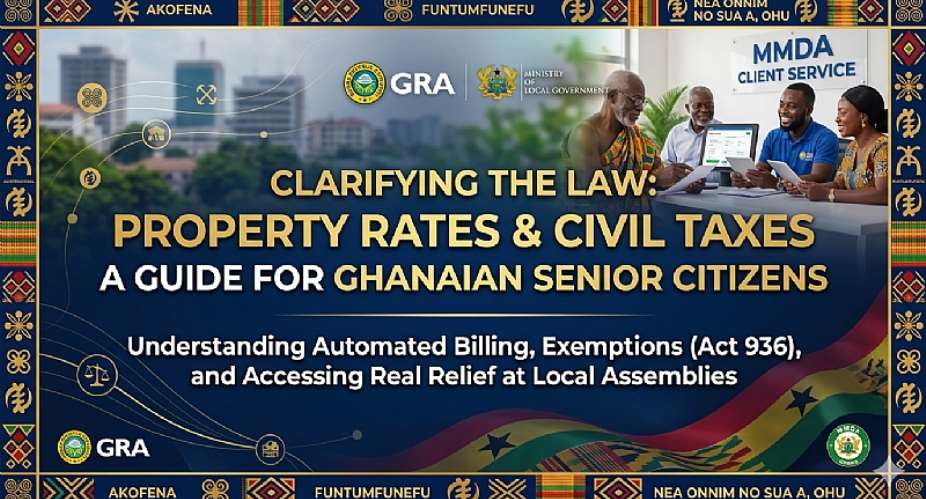 Clarifying the Law: What Ghanaian Senior Citizens Need to Know About Property Rates and Civic Taxes