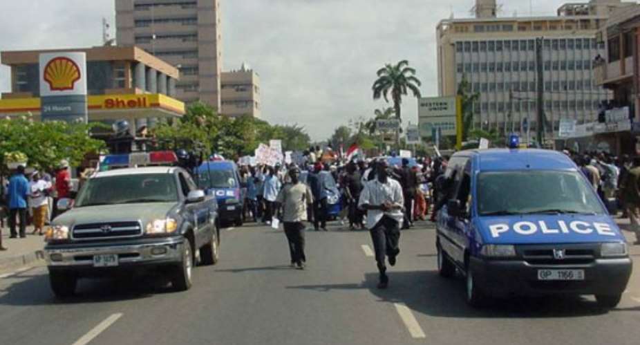 1,000 Policemen For NDC March