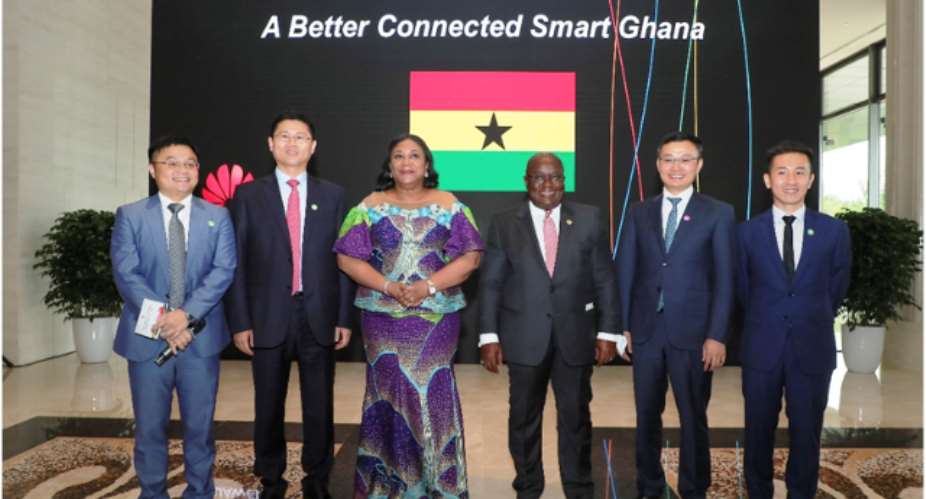 Akufo-Addo Challenges Huawei To Lead ICT Evolution