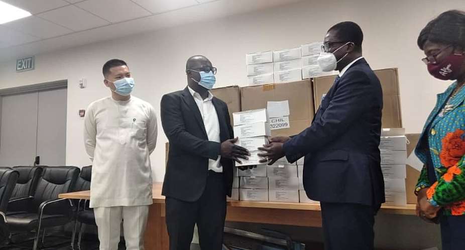 Ghana COVID-19 Fight: Opay, Opera Donate 100,000 Face Masks