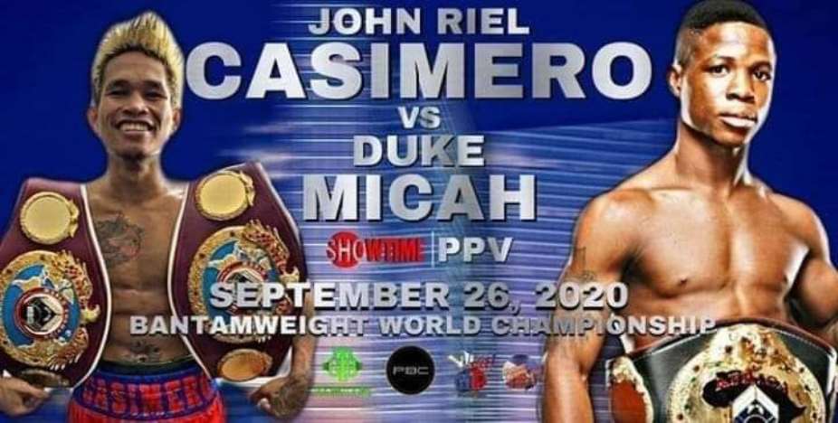 Friends of Boxing Wish Duke Micah Success on September 26
