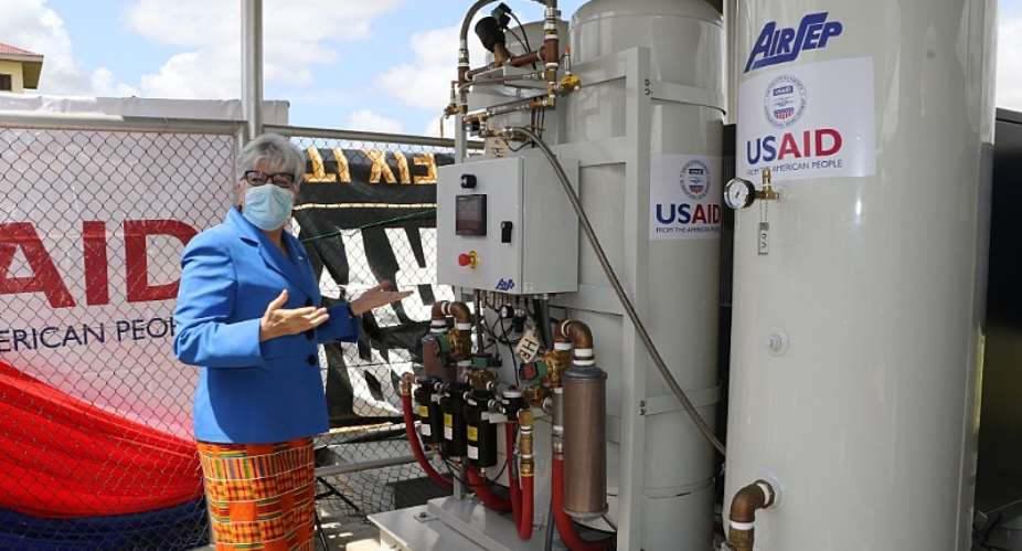 US donates oxygen plant to Ghana Infectious Disease Centre