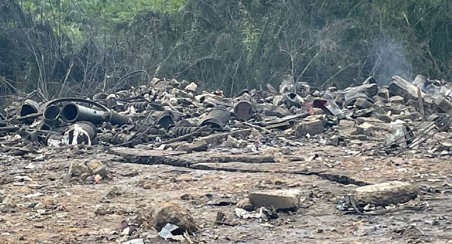 Anto-Aboso quarry site explosion: Four dead bodies retrieved, many still missing