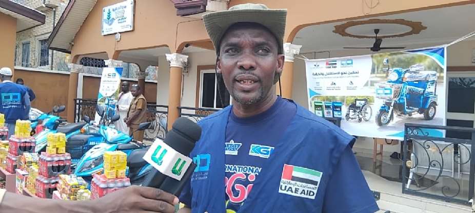Ansar Al Khairiya Supports PWDs in Asokore Mampong With Start-Up and Mobility Aid