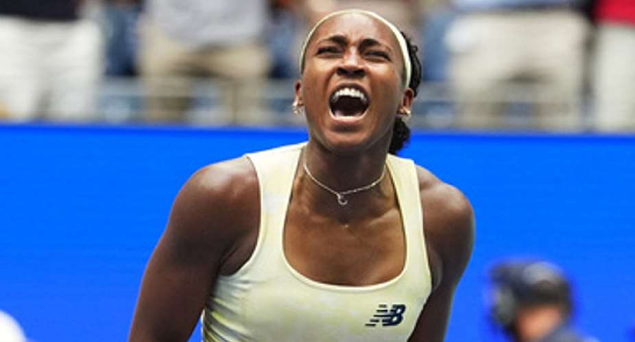 US Open 2026: Coco Gauff saves match points to beat Mirra Andreeva and set up Elena Rybakina semi-final