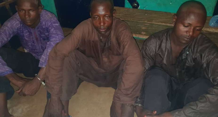 3 Suspected Armed Robbers Arrested On Tamale-Fulfulso Road