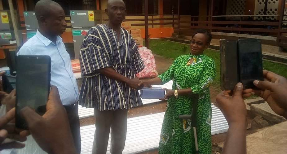 Berekum Municipal Assembly Supports People With Disabilities With Start-up Kits