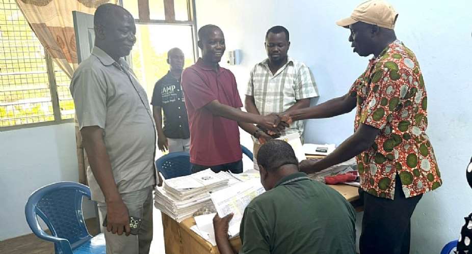 Election 2024: Bernard Ahiafor files for re-election in Akatsi South, pledges to continue transformative leadership