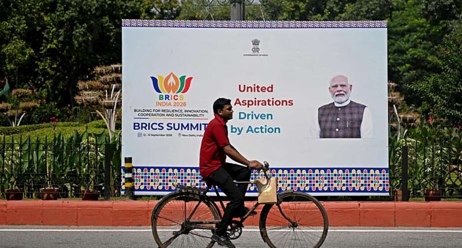 India will host leaders including the presidents of Russia and Iran for a BRICS summit, with wars in the Middle East and Ukraine, as well as economic challenges, to dominate talks among the 11-member group -  Sajjad HUSSAIN, AFP