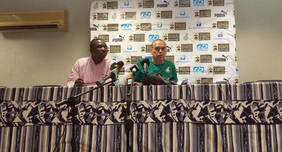 2017 AFCON qualifier: Ghana coach moans about preparations for Rwanda clash