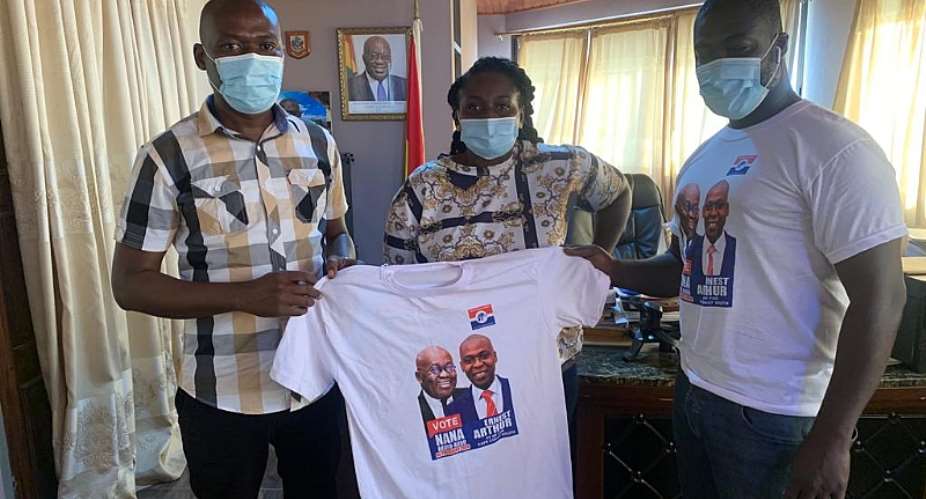 NPP UK Branch Donates First Tranche Of Branded T-Shirts To Agona East, Cape Coast South Constituencies