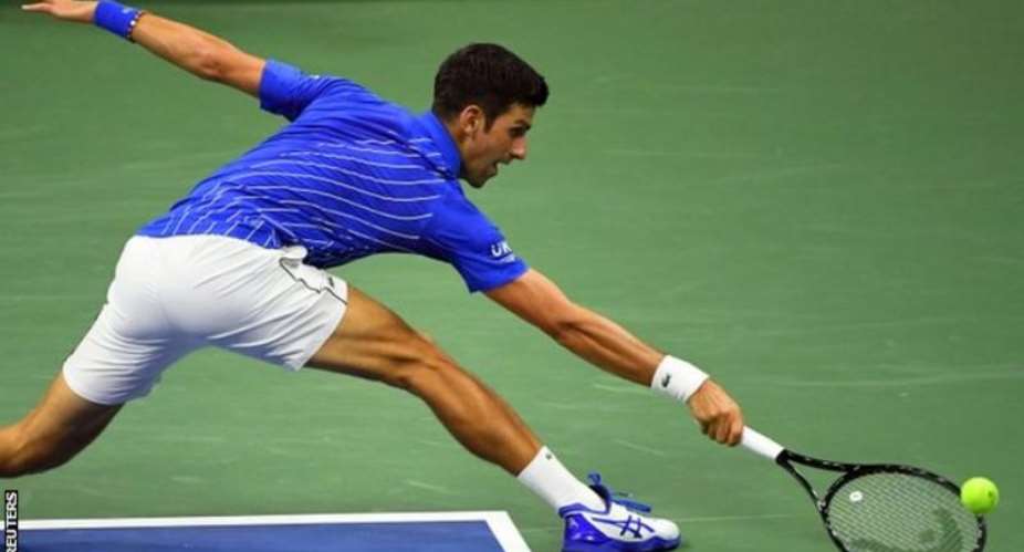 Top seed Novak Djokovic is chasing a fourth US Open title