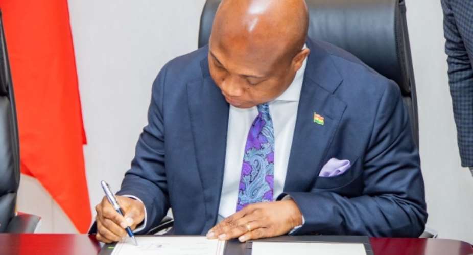 Foreign Affairs Minister Samuel Okudzeto Ablakwa