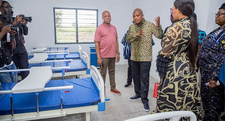 Okudzeto Ablakwa Commissions Maternal and Child Health Clinic in Juapong