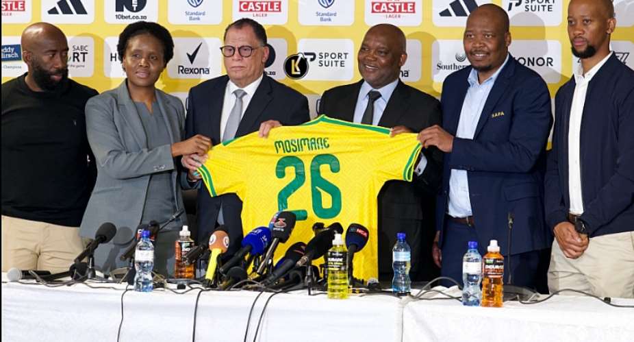 Pitso Mosimane reappointed as South Africa head coach after Hugo Broos exit