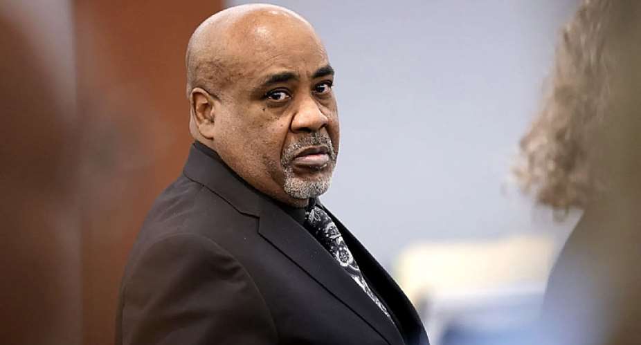 Duane Davis looks on during a break during closing arguments in his murder trial, related to the 1996 killing of rapper Tupac Shakur, at Clark County District Court at the Regional Justice Center in Las Vegas, Nevada, on Aug. 31, 2026.Steve Marcus—Pool/AFP/Getty Images