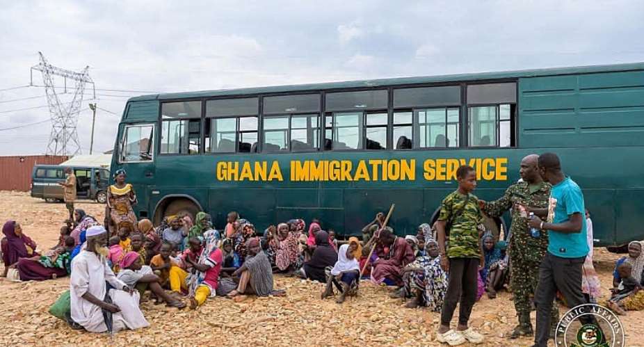 Ghana Immigration Service apprehends 1,055 West Africans in intelligence-led operation