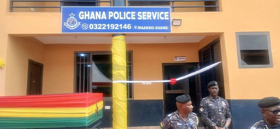 Suame Municipal Assembly constructs new Police station at Maakro to enhance security
