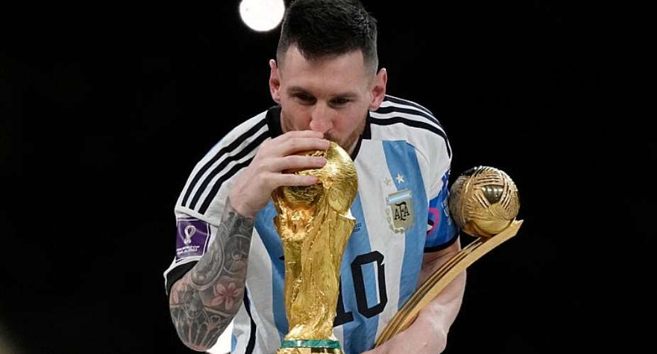Argentina striker Lionel Messi led his team to the 2022 World Cup trophy. - AP Photo/Martin Meissner - Martin Meissner