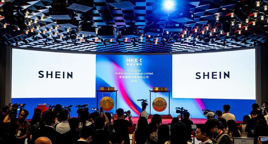 Sheins shares fell as much as 10 percent shortly after its Hong Kong debut. -  Leung Man Hei, AFP