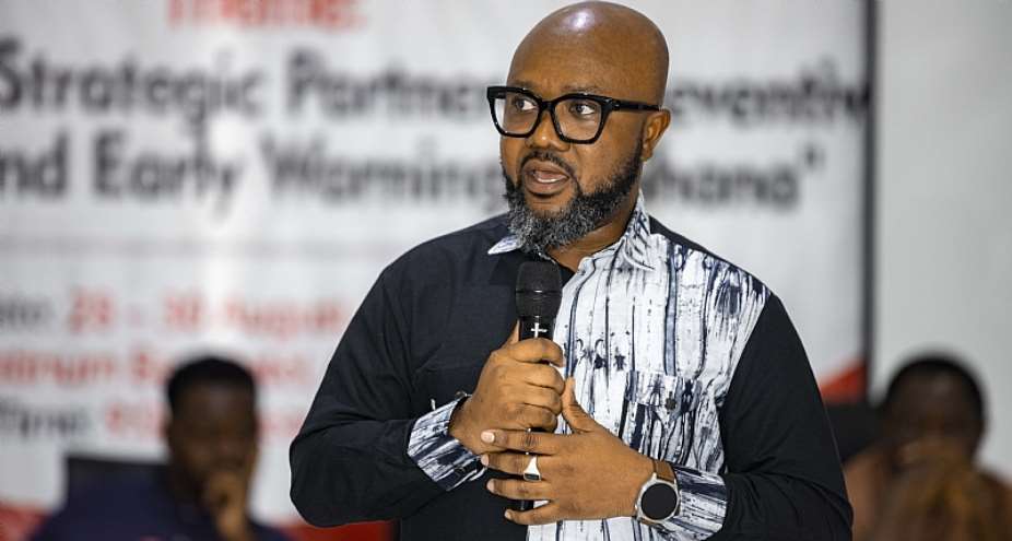 Director-General of the Cyber Security Authority (CSA), Divine Selase Agbeti