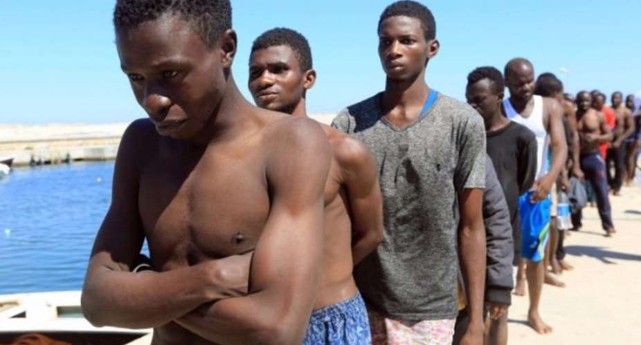 Over 4,000  Ghanaian Migrants Returned From Libya In 2017