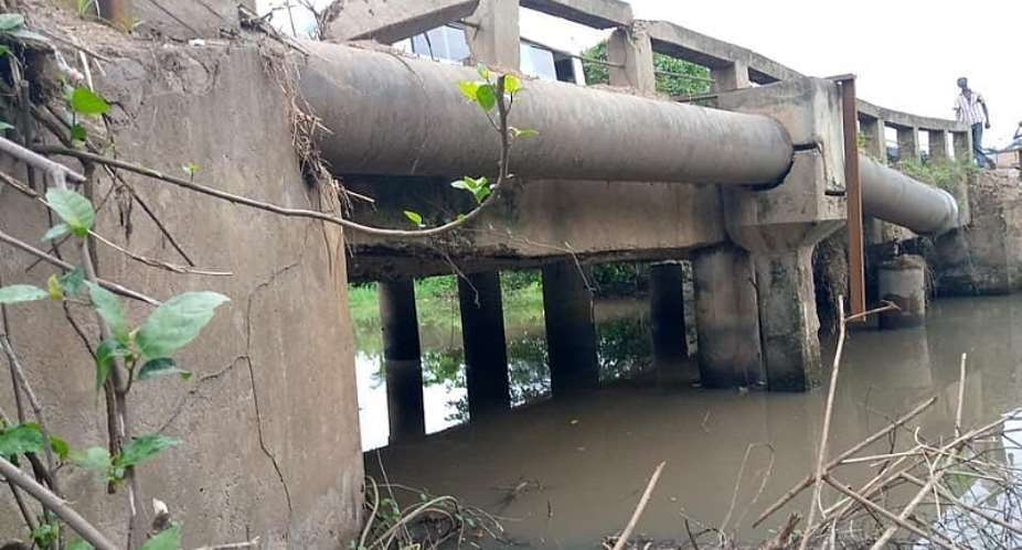VR: Sokode-Bame Road Closed Over Weak Bridge