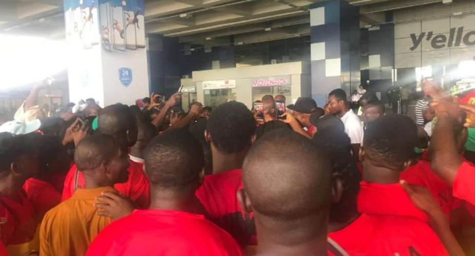 Black Meteors Given A Hero Welcome After AFCON U-23 Qualification VIDEO