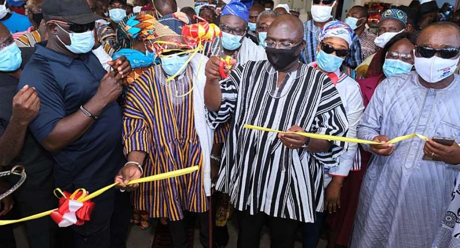 West Mamprusi: Dr. Bawumia Commissions 3rd Medical Drone Center Of Zipline At Vobsi