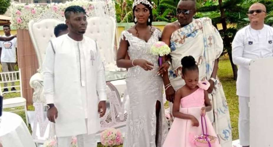 PHOTOS: Kotoko Striker William Opoku Mensah Weds Rebecca Krah