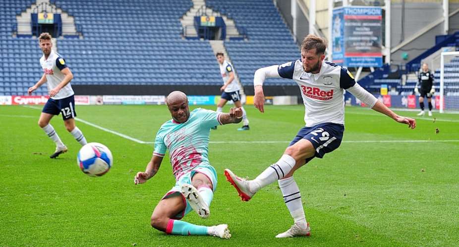 Andre Ayew Plays Full Throttle In Swansea Citys 1-0 Win At Preston North End