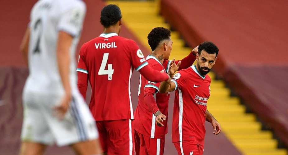 Mohamed Salah Hat-Trick Crowns Liverpool Win Against Leeds